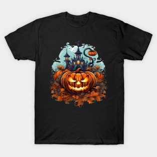 Halloween scary pumpkin T-Shirt